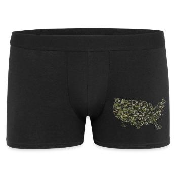 Tir au canard - Boxer Homme - noir - Devant