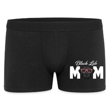 Maman labrador noir, Amante du Labrador noir - Boxer Homme - noir - Devant