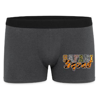 Animals Zoo Party Jungle Zoo Birthday Safari Squad - Men's Boxer Shorts - charcoal grey - Front