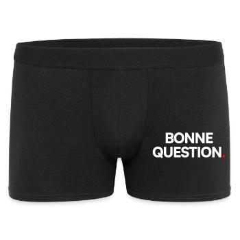 Bonne question - Boxer Homme - noir - Devant