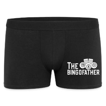 Joueur de bingo Le Bingofather Bingo - Boxer Homme - noir - Devant