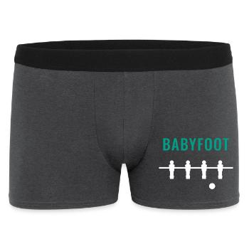 Babyfoot Vert - Boxer Homme - charbon - Devant