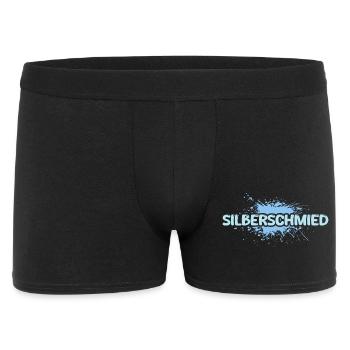 Silberschmied - Männer Boxer Shorts - Schwarz - Vorne