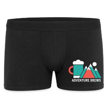 Adventure Brasse la bière de randonnée - Boxer Homme - noir - Devant