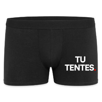 Tu tentes - Boxer Homme - noir - Devant