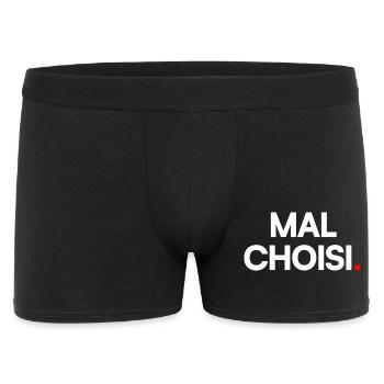 Mal choisi - Boxer Homme - noir - Devant