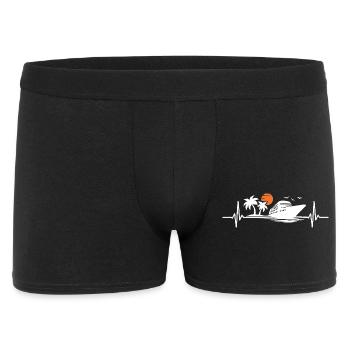 Croisière Heartbeat Croisière Navire de Croisière - Boxer Homme - noir - Devant