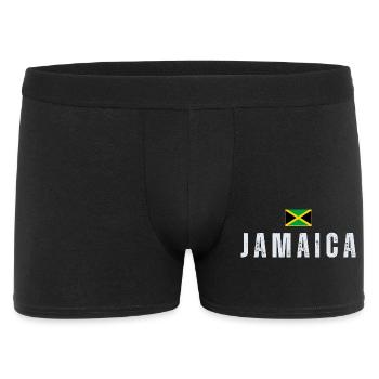Drapeau jamaïcain, patriote jamaïcain - Boxer Homme - noir - Devant