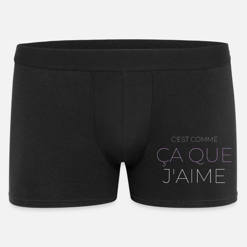 C'est Comme Ça Que J'aime - Boxer Homme - noir