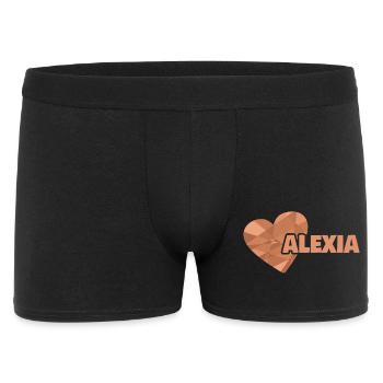 Dear Alexia, - Men's Boxer Shorts - black - Front