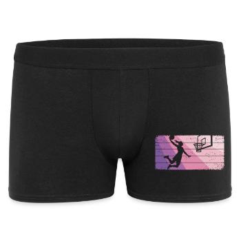 Basketball Girls Basketball Women - Men's Boxer Shorts - black - Front