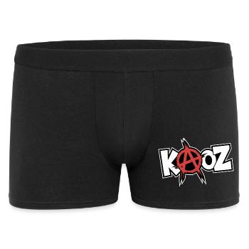 Kool KAOZ Anarchy Graffiti - Men's Boxer Shorts - black - Front