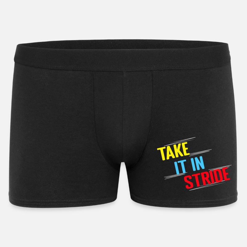Correre Corri Prendila con Filosofia Maratona - Boxer da uomo - nero