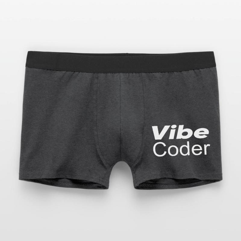 Techno-utopia: Vibe Coder Men's Boxer Shorts