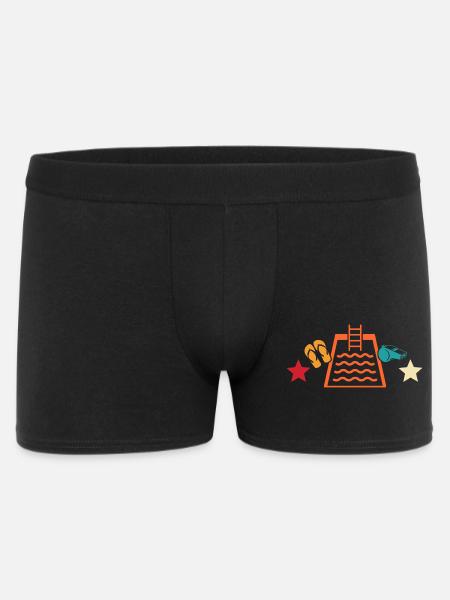 Lifeguards Love Lifeguard Swimmers - Men's Boxer Shorts - black