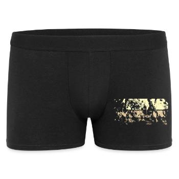 HIntergrund Abstrakt - Männer Boxer Shorts - Schwarz - Vorne