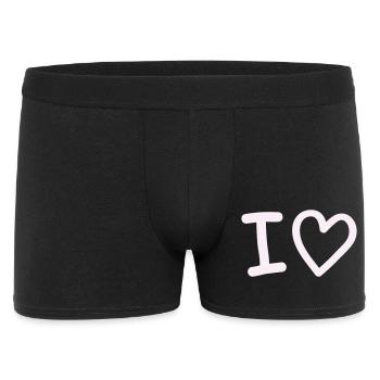 i_love - Boxer Homme - noir - Devant