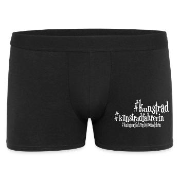 Kunstrad, Kunstradfahren, Hallenradsport - Männer Boxer Shorts - Schwarz - Vorne