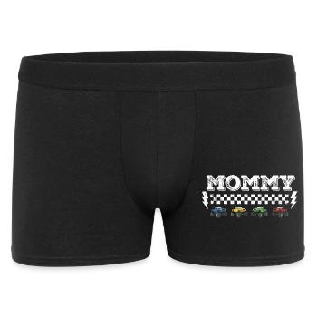 Mommy Monster Truck Offroad Power Nut Design - Men's Boxer Shorts - black - Front