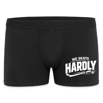 Ligue de la Bière Hockey Humour des joueurs drôles de hockey - Boxer Homme - noir - Devant