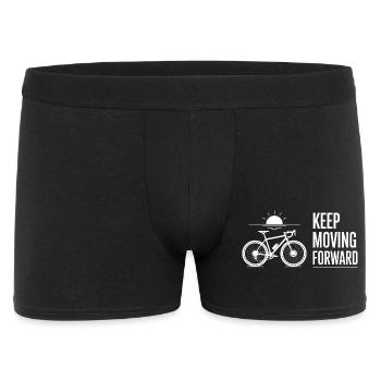 Cycling Forward Sunrise - Men's Boxer Shorts - black - Front