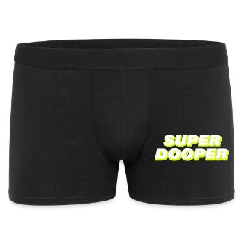 SUPER DOOPER - Men's Boxer Shorts - black - Front