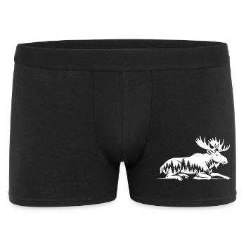 Elk - Men's Boxer Shorts - black - Front