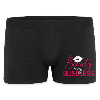 Salon de maquilleuse Beauty Is My Business - Boxer Homme - noir - Devant