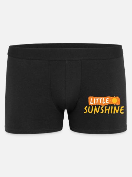 LITTLE SUNSHINE - Men's Boxer Shorts - black