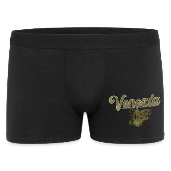 Venise, Vintage - Boxer Homme - noir - Devant
