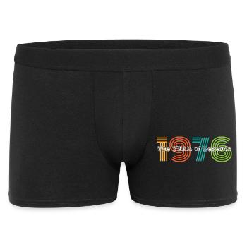 Vintage 1976 - Men's Boxer Shorts - black - Front