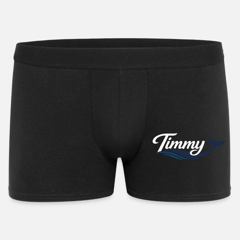 Timmy Wal - Typographie - Boxer Homme - noir