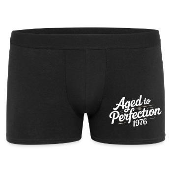 1976 Design for the 50 – For 50 Years - Men's Boxer Shorts - black - Front