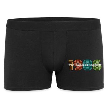 Vintage 1986 - Men's Boxer Shorts - black - Front