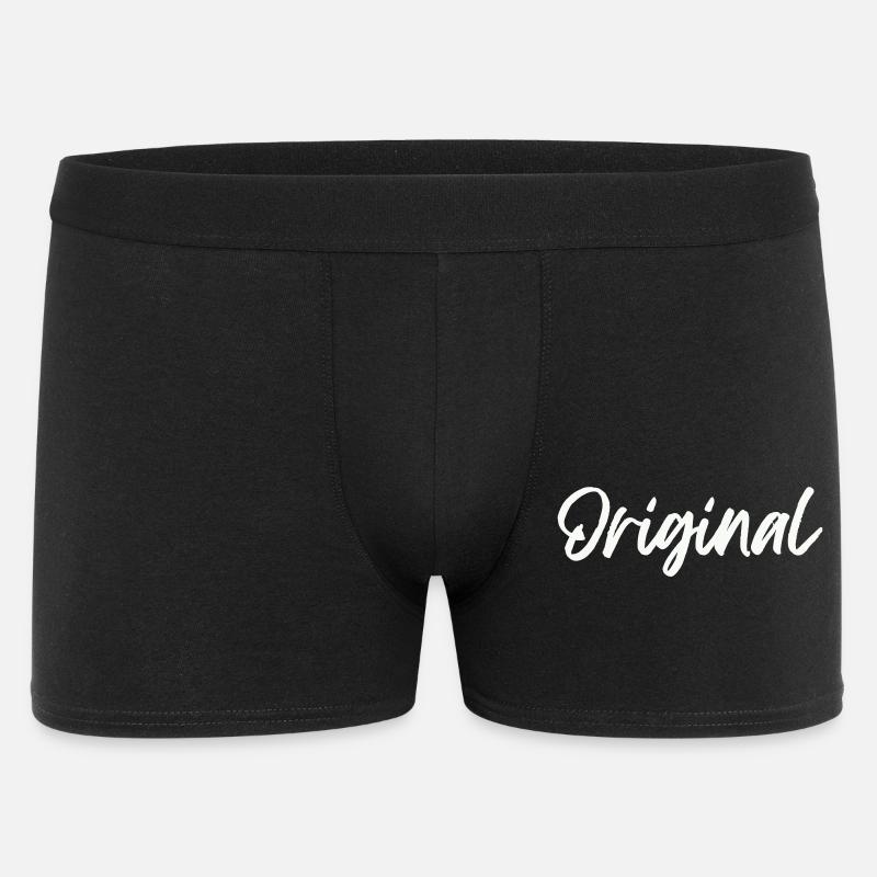 Langue source - Boxer Homme - noir