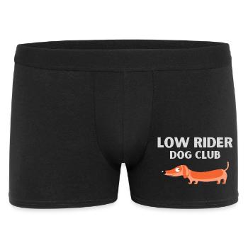 Dog club Dachshund - Men's Boxer Shorts - black - Front