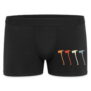 Hache de pompier vintage - Boxer Homme - noir - Devant