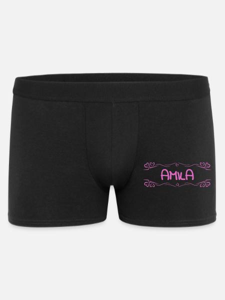 Amila - Men's Boxer Shorts - black