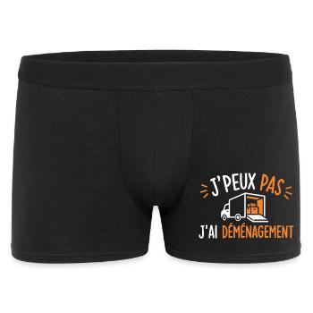 Déménagement - Boxer Homme - noir - Devant