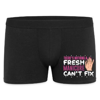 Nail Designer Nail Designer Cosmetics Nail Salon - Men's Boxer Shorts - black - Front