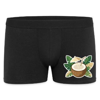 Refroidisseur de l’île Coconut - Boxer Homme - noir - Devant