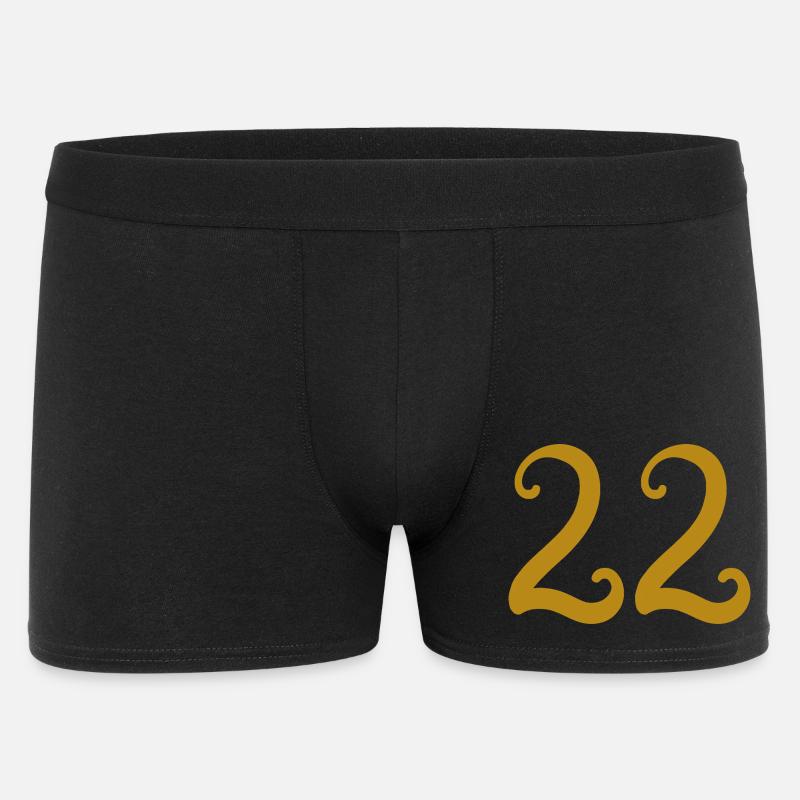 22 - Men's Boxer Shorts - black