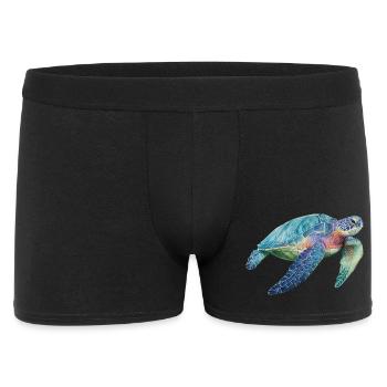 Turtle - Men's Boxer Shorts - black - Front