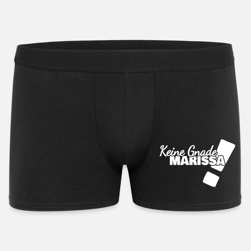 Marissa als Spruch - Männer Boxer Shorts - Schwarz