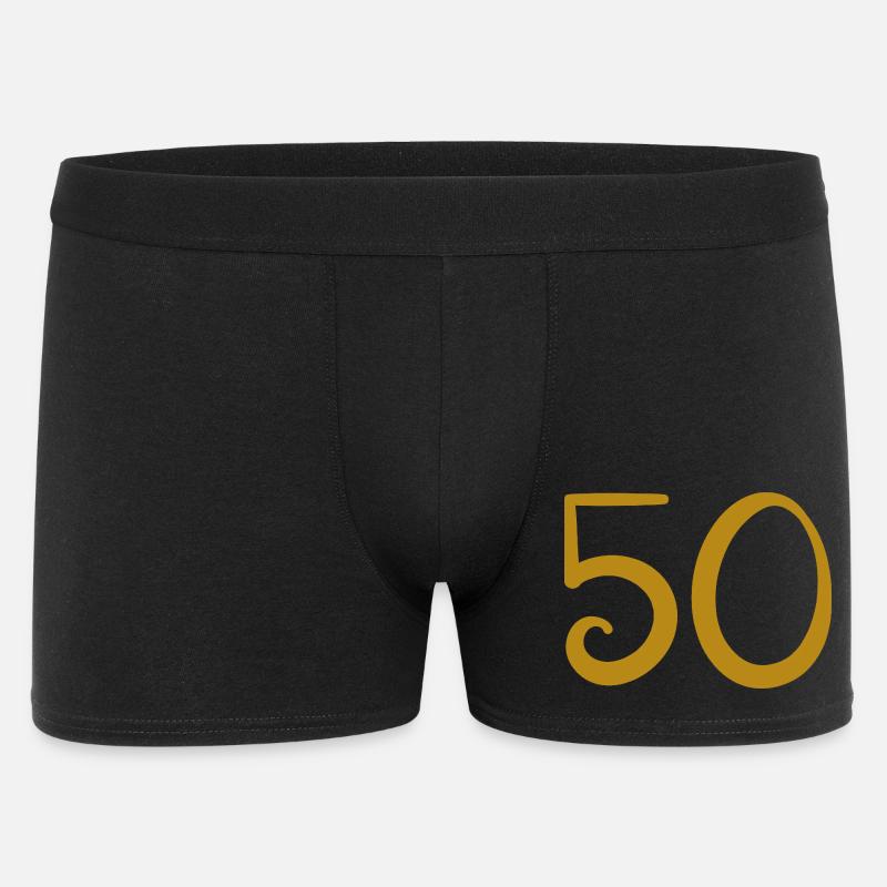 50 - Boxer Homme - noir