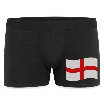 Drapeau anglais - Boxer Homme - noir - Devant
