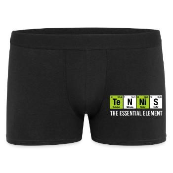 Tennis Essential Element Funny Chemistry - Men's Boxer Shorts - black - Front