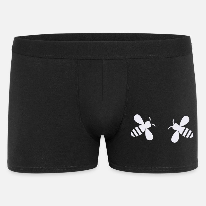 Bee Silhouettes - Men's Boxer Shorts - black