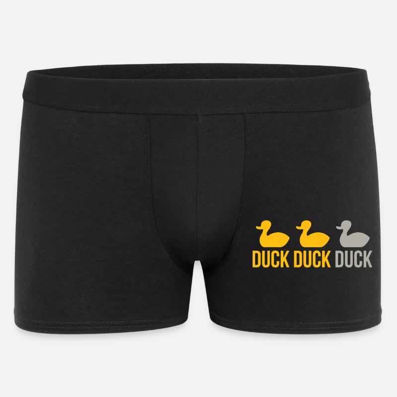 Tri-Duck Repetition Emblem - Men's Boxer Shorts - black