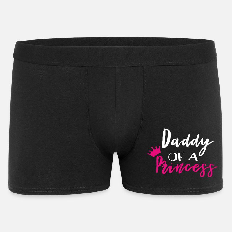 Le père d’une princesse - Boxer Homme - noir